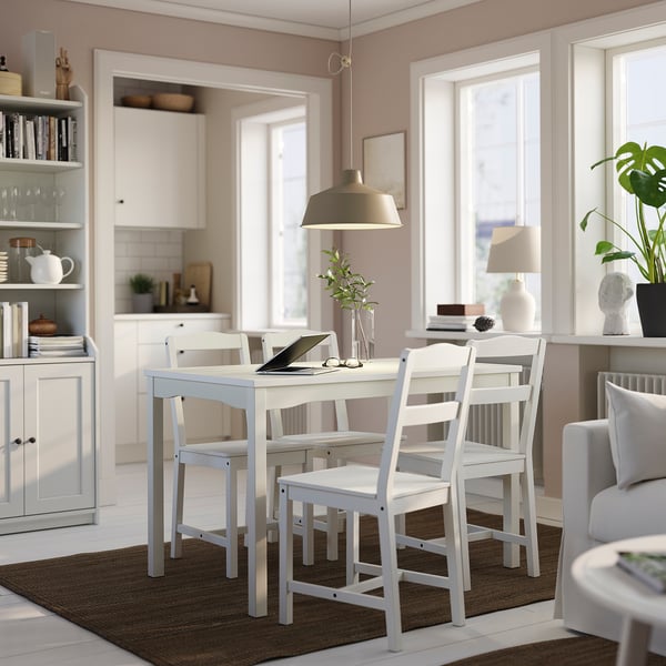SJÖMAKT pendant lamp, beige/ash, 38 cm