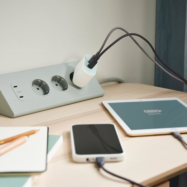 SJÖSS - Charger 45 W 2 USB ports, fast charging