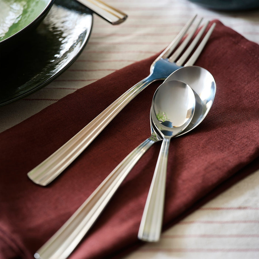 SJUGÄLSHAJ 24-piece cutlery set, stainless steel