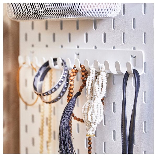Ikea SKÅDIS - Hook rack, white