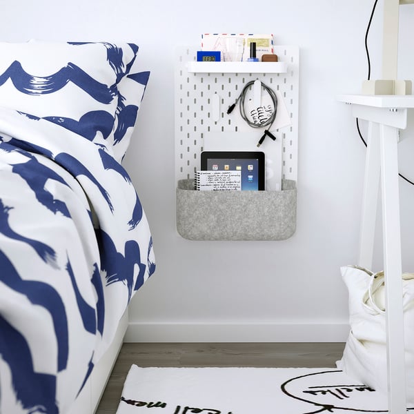 SKÅDIS - SKÅDIS Storage basket, grey