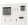 SKÅDIS - SKÅDIS Pegboard combination, white, 76x56 cm