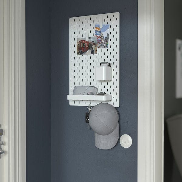 Ikea SKÅDIS - Pegboard combination, white, 36x56 cm