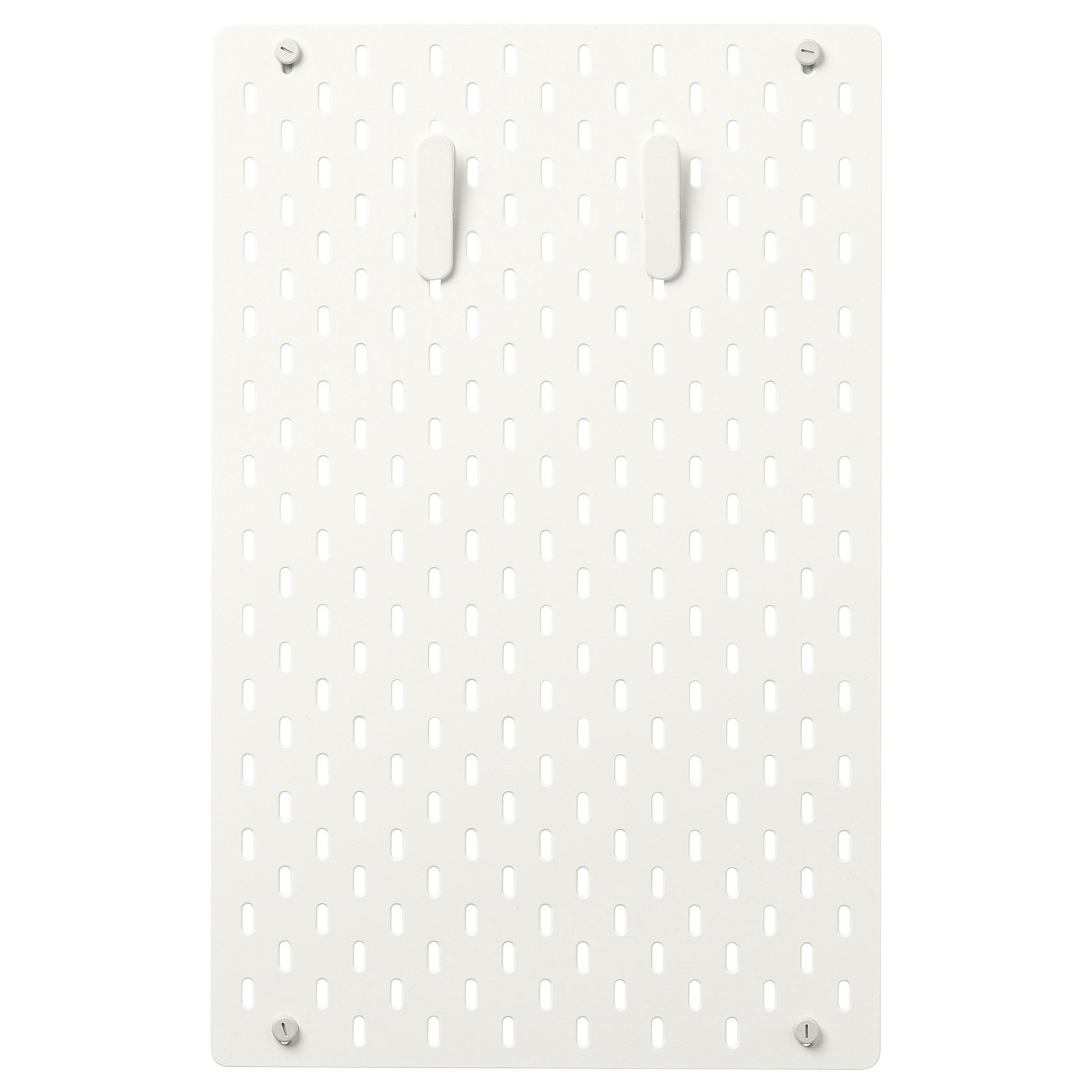 SKÅDIS pegboard combination, white, 36x56 cm