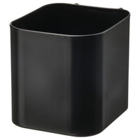 SKÅDIS container, black, 7.5x8x9 cm
