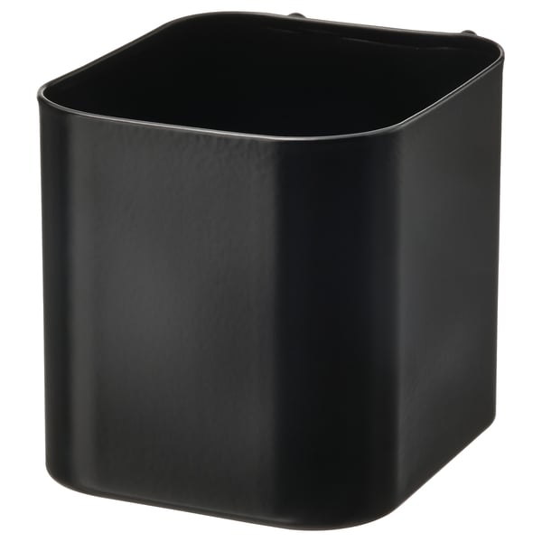 SKÅDIS container, black, 7.5x8x9 cm