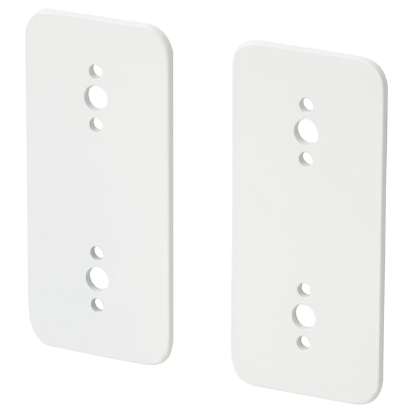 SKÅDIS connector for SKÅDIS pegboards., white, 3x6.5x0.2 cm