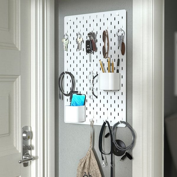 Ikea SKÅDIS - Hook, white
