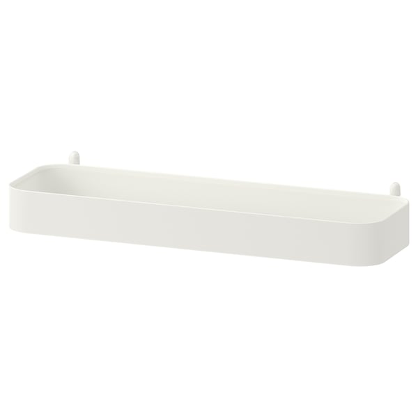 SKÅDIS shelf, white, 28x3x9 cm