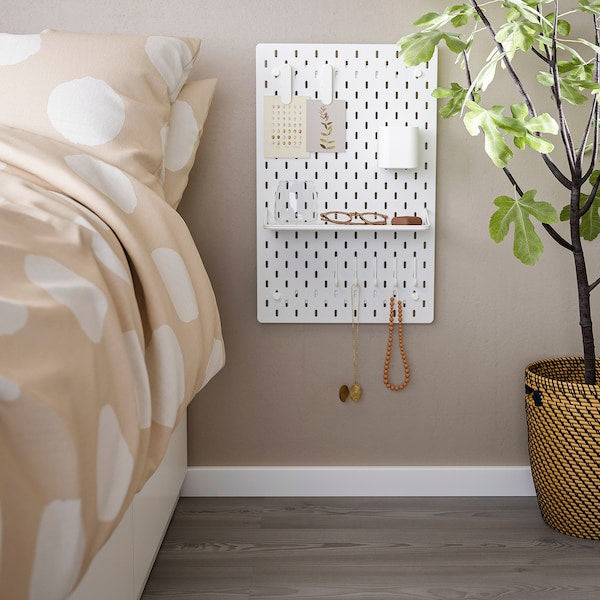 SKÅDIS display shelf, white, 32 cm