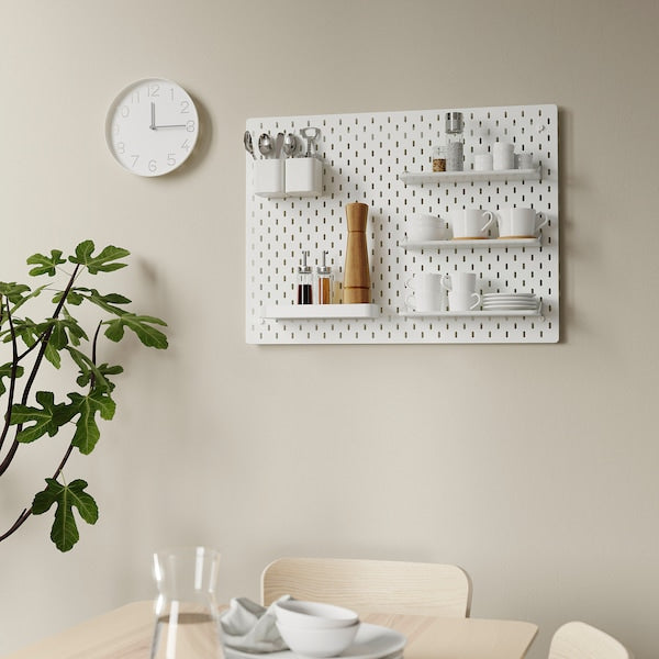 SKÅDIS display shelf, white, 32 cm