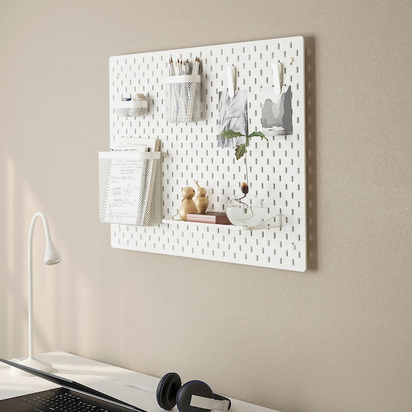 SKÅDIS display shelf, white, 32 cm