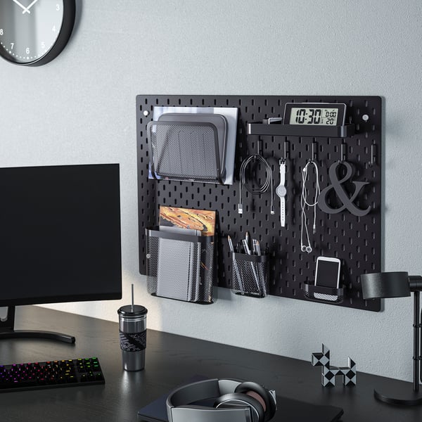 SKÅDIS - SKÅDIS Shelf, black
