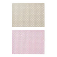 SKÅDIS pegboard, beige/pink, 76x56 cm