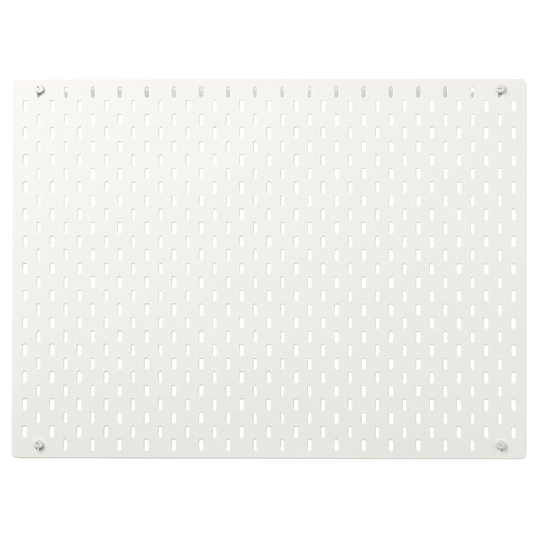 SKÅDIS pegboard, white, 76x56 cm