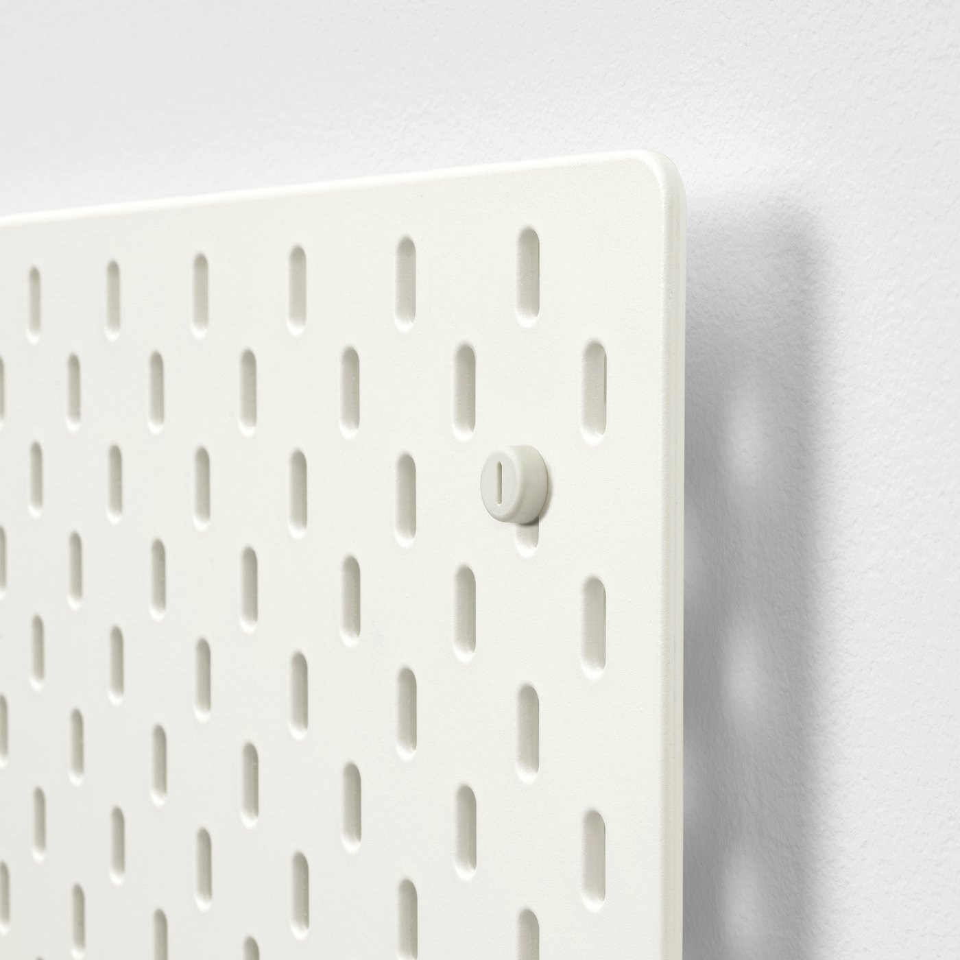 SKÅDIS pegboard, white, 36x56 cm
