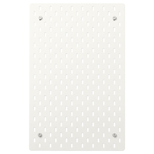 SKÅDIS pegboard, white, 36x56 cm