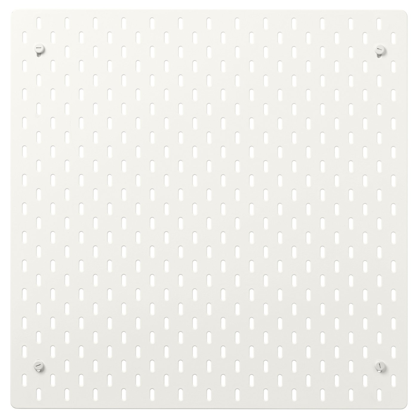 SKÅDIS pegboard, white, 56x56 cm