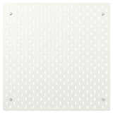 SKÅDIS pegboard, white, 56x56 cm