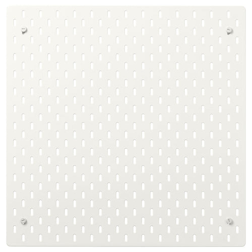 SKÅDIS pegboard, white, 56x56 cm