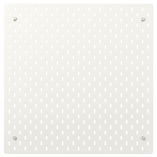 SKÅDIS pegboard, white, 56x56 cm