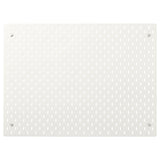 SKÅDIS pegboard, white, 76x56 cm