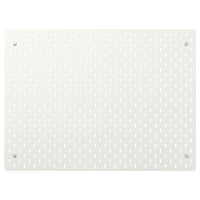 SKÅDIS pegboard, white, 76x56 cm