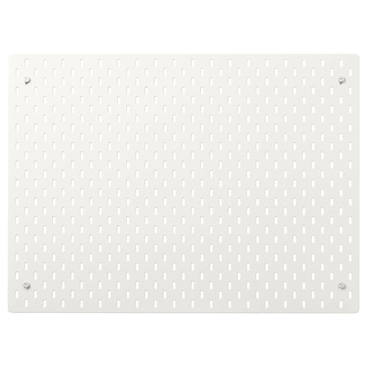 SKÅDIS pegboard, white, 76x56 cm