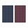 SKÅDIS pegboard, double sided/dark grey-blue dark lilac-red, 36x56 cm