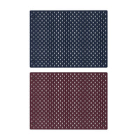 SKÅDIS pegboard, double sided/dark grey-blue dark lilac-red, 76x56 cm
