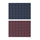 SKÅDIS pegboard, double sided/dark grey-blue dark lilac-red, 76x56 cm