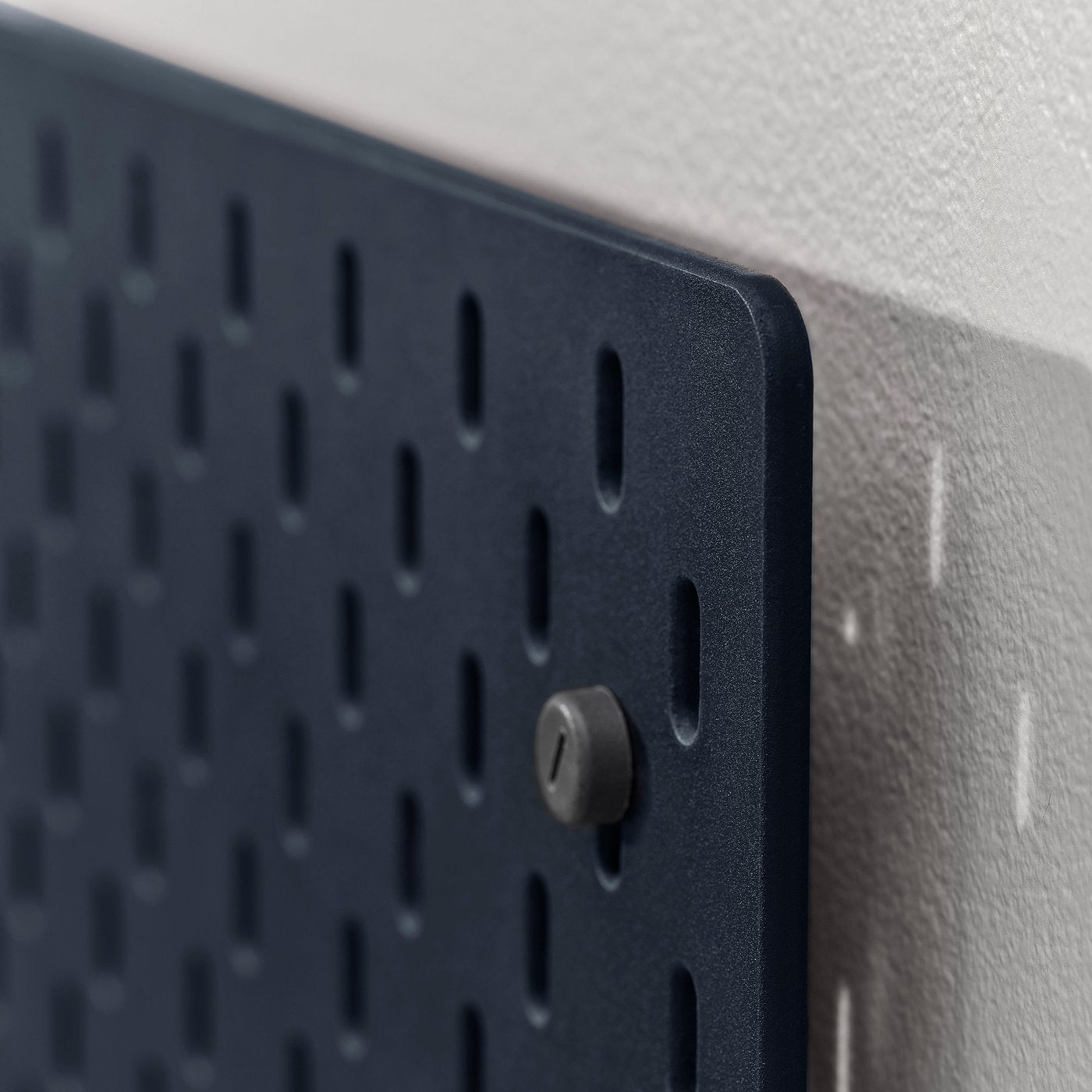 SKÅDIS pegboard, double sided/dark grey-blue dark lilac-red, 76x56 cm