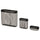 SKÅDIS - SKÅDIS Storage basket, set of 3, black