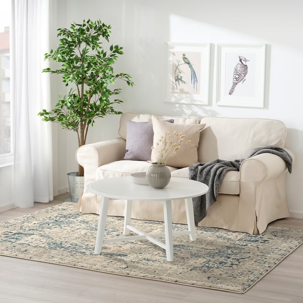 SKAFTERUP Carpet, short pile, patterned, 160x235 cm