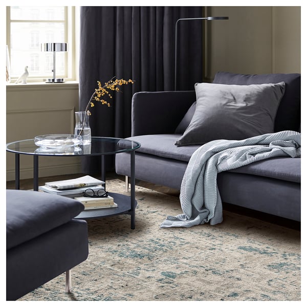 SKAFTERUP Carpet, short pile, patterned, 160x235 cm