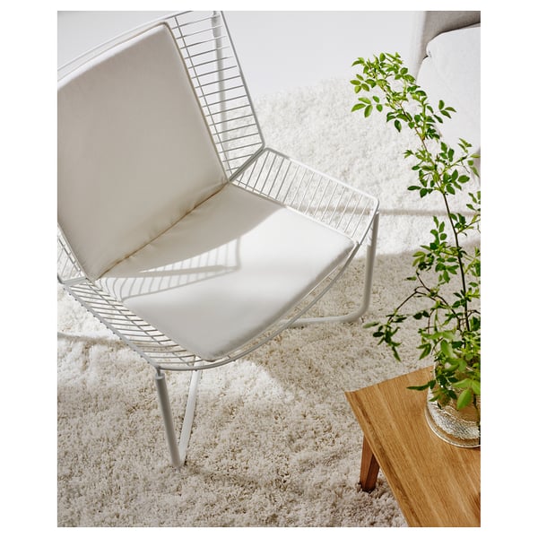 SKÅLBODA armchair cushion, Ransta beige, 96x48 cm