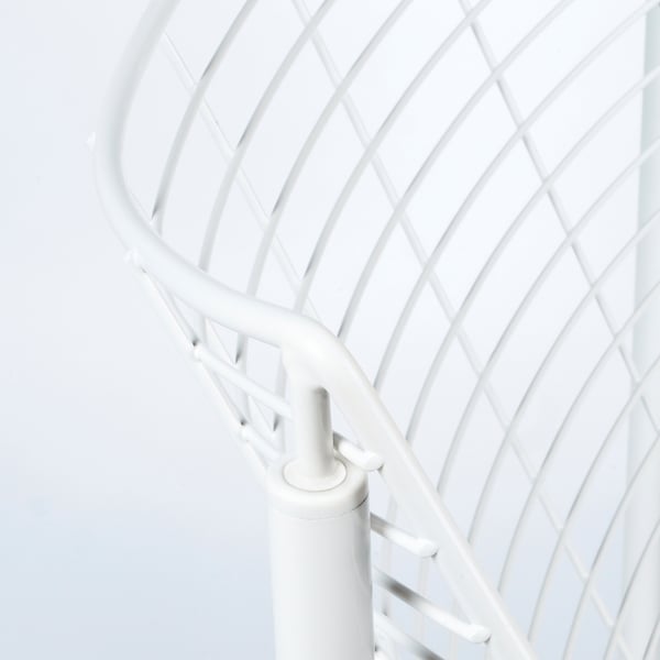 SKÅLBODA armchair, white/Ransta beige