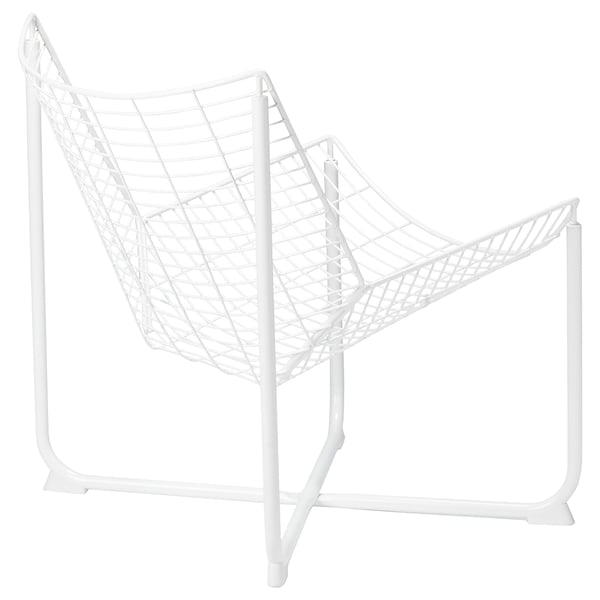 SKÅLBODA armchair, white, 63x25x69 cm