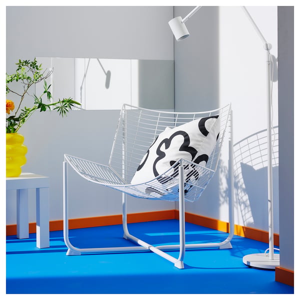 SKÅLBODA armchair, white, 64x71x69 cm