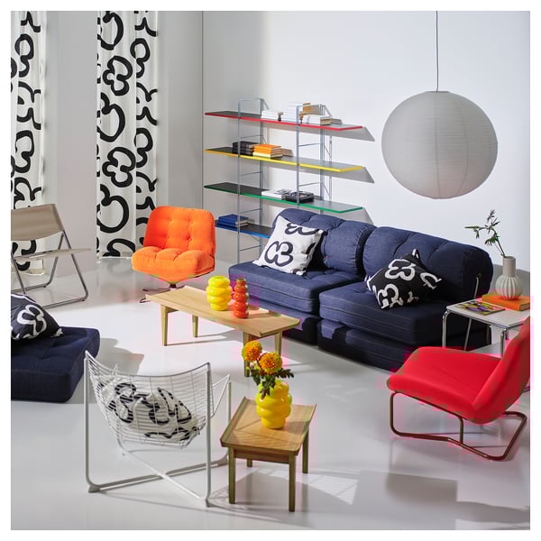 SKÅLBODA armchair, white, 63x25x69 cm