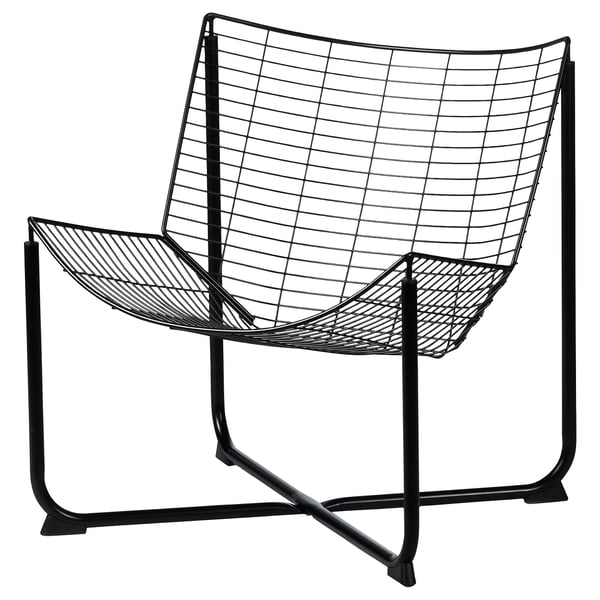 SKÅLBODA armchair, black, 64x71x69 cm