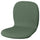 SKÅLSTA seat shell, Knäbäck grey-green, 46x42x49 cm