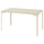 SKÅLSTA table, light grey-beige/straight light grey-beige, 140x80 cm