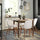 SKANSNÄS / GRÖNSTA table and 4 chairs, brown beech/in/outdoor white, 115/170 cm