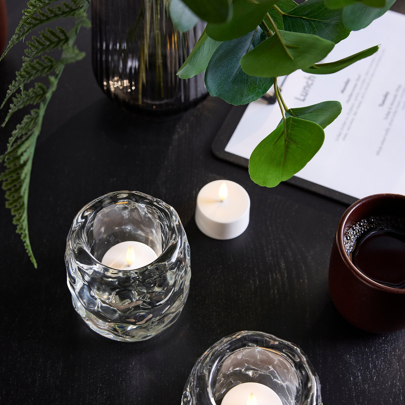 SKATGÅS LED tealight, white, 39 mm