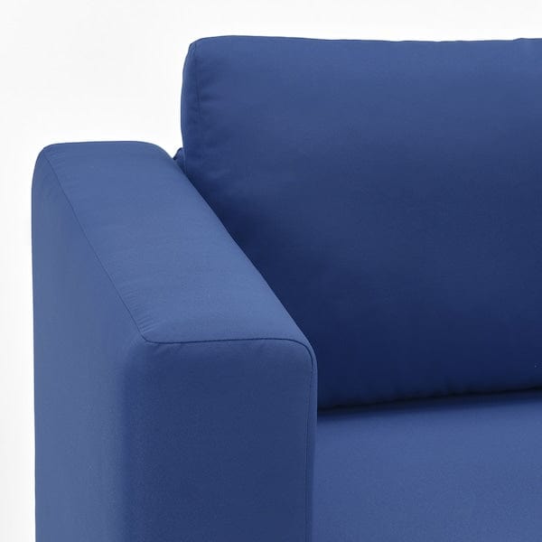 Ikea SKÖNABÄCK - 2-seater sofa bed, Knisa bright blue