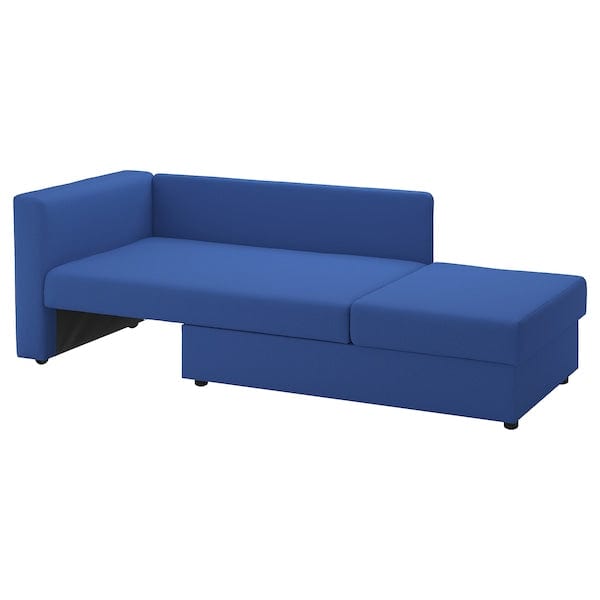 Ikea SKÖNABÄCK - 2-seater sofa bed, Knisa bright blue