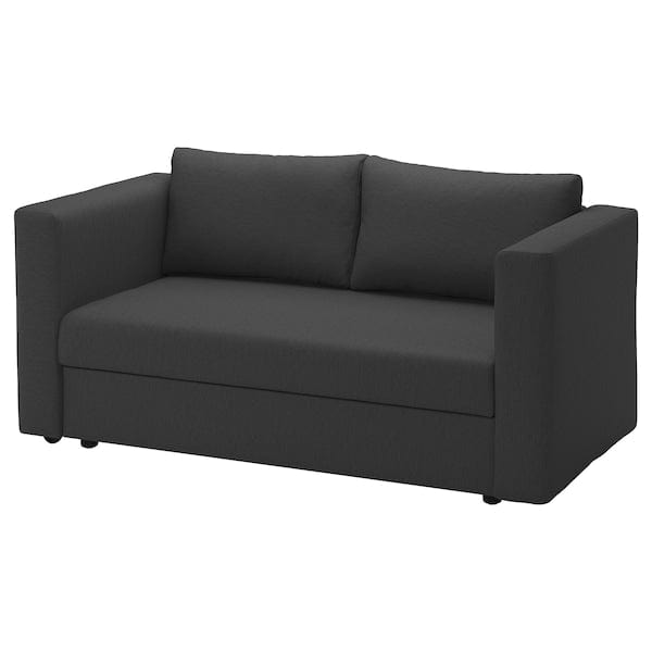 Ikea SKÖNABÄCK - 2-seater sofa bed, Knisa dark gray