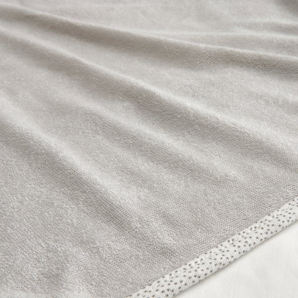 SKÖTSAM cover for babycare mat, grey, 83x55 cm