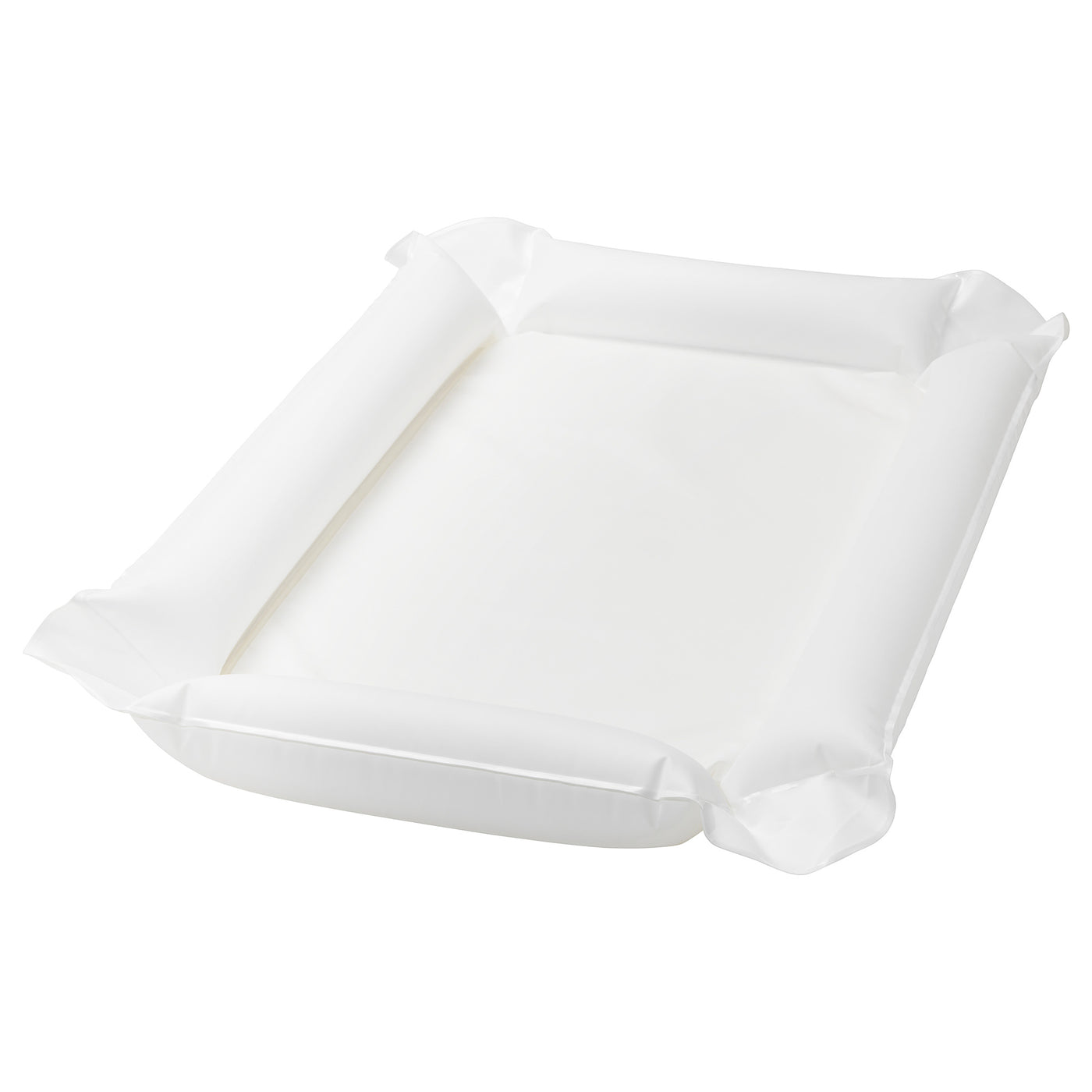 SKÖTSAM babycare mat with cover, grey, 53x80 cm